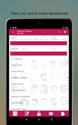 Famous People Biography android App screenshot 5